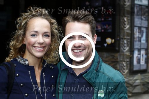 Amsterdam 31 augustus 2013
Premiere Piet Piraat in Tuschinski.
Job Bovelander en Anouk de Pater