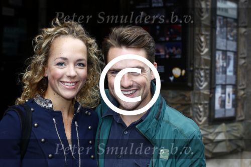 Amsterdam 31 augustus 2013
Premiere Piet Piraat in Tuschinski.
Job Bovelander en Anouk de Pater