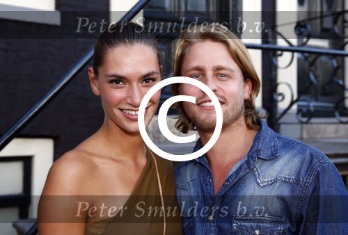 Amsterdam 3 september 2013
Premiere Stiletto in Carre.
Joel de Tombe met vriendin
