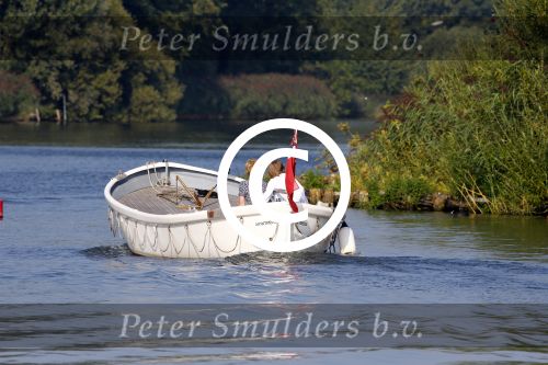 Nigtevecht 4 september 2013
Jort Kelder en Lauren Verster op hun sloep aan het varen op de vecht.