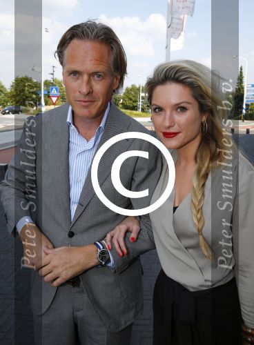 Hilversum 29 augustus 2013
Presentatie najaarspresentatie van de publieke omroep bij beeld en geluid.
Jort Kelder en Lauren Verster