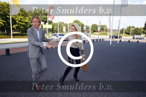 Hilversum 29 augustus 2013
Presentatie najaarspresentatie van de publieke omroep bij beeld en geluid.
Jort Kelder en Lauren Verster