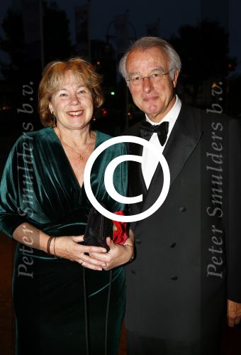 Scheveningen 9 september 2013
Premiere Smoorverliefd in het circustheater.
Jozias v Aartsen met vrouw