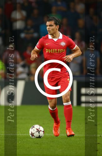 Eindhoven, 20 Augustus 2013
3e Voorronde CL PSV-AC Milan, eindstand 1-1
Karim Rekik
Foto Peter Smulders BV