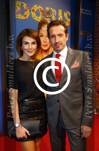 Amsterdam 2 september 2013
Premiere net 5 serie Doris in het nieuwe de la mar theater.
Jacob Derwig met Kim v Kooten