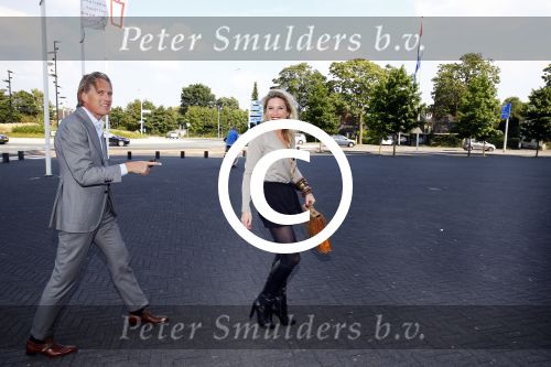 Hilversum 29 augustus 2013
Presentatie najaarspresentatie van de publieke omroep bij beeld en geluid.
Jort Kelder en Lauren Verster
