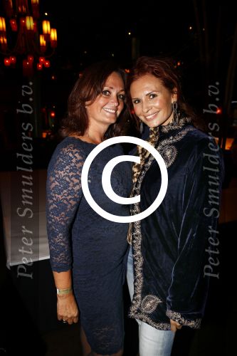 Amsterdam 10 september 2013
Presentatie kledinglijn in de little buddha bar.
Leontine Borsato met zus Laura