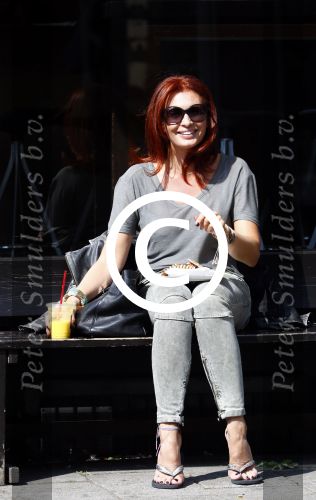Amsterdam 28 augustus 2013
Leontine Borsato op terras.
Peter Smulders bv
