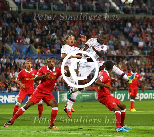 Eindhoven, 20 Augustus 2013
3e Voorronde CL PSV-AC Milan, eindstand 1-1
Mario Balotelli
Foto Peter Smulders BV