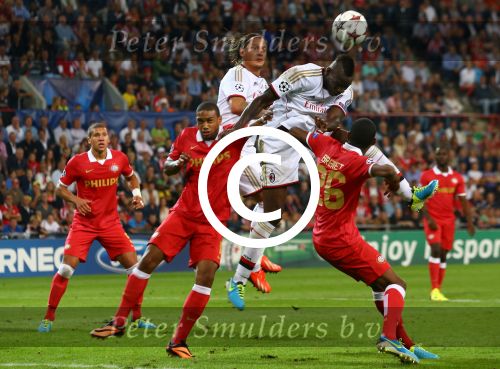 Eindhoven, 20 Augustus 2013
3e Voorronde CL PSV-AC Milan, eindstand 1-1
Mario Balotelli
Foto Peter Smulders BV