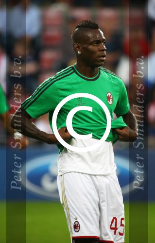 Eindhoven, 20 Augustus 2013
3e Voorronde CL PSV-AC Milan, eindstand 1-1
Mario Balotelli
Foto Peter Smulders BV