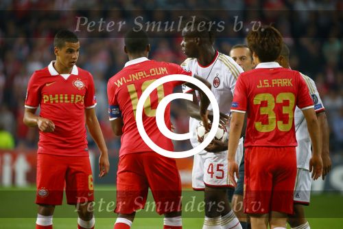Eindhoven, 20 Augustus 2013
3e Voorronde CL PSV-AC Milan, eindstand 1-1
Mario Balotelli
Foto Peter Smulders BV