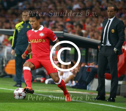 Eindhoven, 20 Augustus 2013
3e Voorronde CL PSV-AC Milan, eindstand 1-1
Memphis Depay
Foto Peter Smulders BV