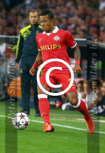 Eindhoven, 20 Augustus 2013
3e Voorronde CL PSV-AC Milan, eindstand 1-1
Memphis Depay
Foto Peter Smulders BV
