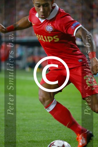 Eindhoven, 20 Augustus 2013
3e Voorronde CL PSV-AC Milan, eindstand 1-1
Memphis Depay
Foto Peter Smulders BV