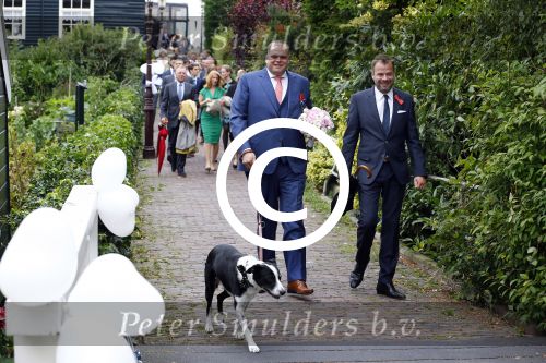 Amsterdam 13 september 2013
Trouwen Menno Kohler met zijn grote liefde Florine