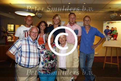 Ridderkerk 15 augustus 2013
Presentatie blad helden door Barbara en Frits Barend met daarin oa Michael Boogerd met vriendin Darya Nucci en kinderen Darya en Mikai, en Thijsje Oenema en Michel Mulder met familie. 
Peter Smulders bv