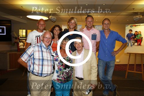 Ridderkerk 15 augustus 2013
Presentatie blad helden door Barbara en Frits Barend met daarin oa Michael Boogerd met vriendin Darya Nucci en kinderen Darya en Mikai, en Thijsje Oenema en Michel Mulder met familie. 
Peter Smulders bv