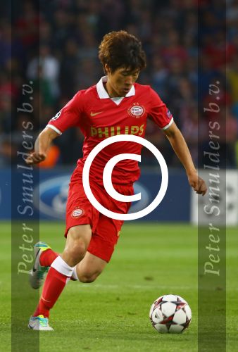 Eindhoven, 20 Augustus 2013
3e Voorronde CL PSV-AC Milan, eindstand 1-1
Park-Ji Sung
Foto Peter Smulders BV