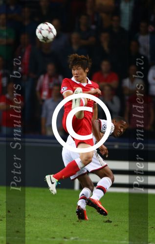 Eindhoven, 20 Augustus 2013
3e Voorronde CL PSV-AC Milan, eindstand 1-1
Park-Ji Sung
Foto Peter Smulders BV