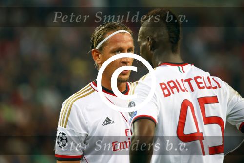 Eindhoven, 20 Augustus 2013
3e Voorronde CL PSV-AC Milan, eindstand 1-1
Philippe Mexes
Foto Peter Smulders BV