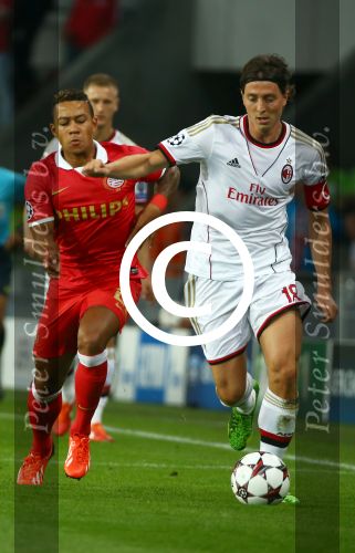Eindhoven, 20 Augustus 2013
3e Voorronde CL PSV-AC Milan, eindstand 1-1
Riccardo Montolivo
Foto Peter Smulders BV