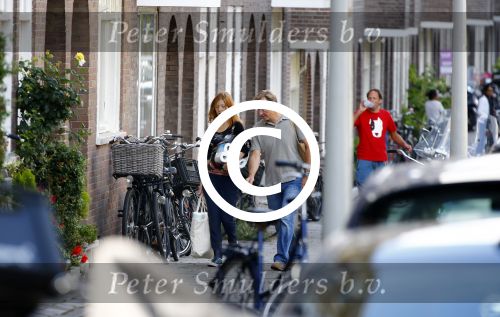 Amsterdam 18 augustus 2013
Rick Nieman met zijn dochter Camilla boodschappen aan het doen.
Peter Smulders bv