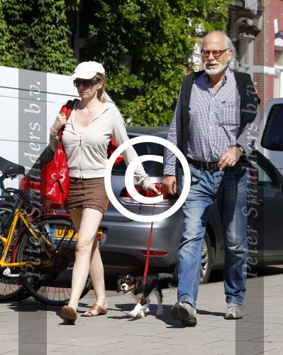 Amsterdam 26 augustus 2013
Rob Houwer met zijn vrouw en hond