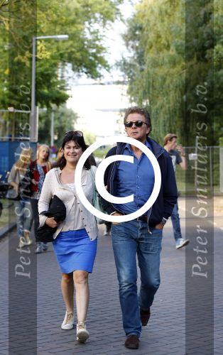 Amsterdam 18 augustus 2013
Robert en Roos ten Brink op weg naar de parade.
Peter Smulders bv