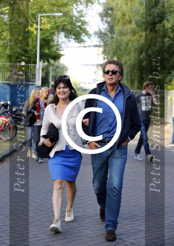 Amsterdam 18 augustus 2013
Robert en Roos ten Brink op weg naar de parade.
Peter Smulders bv