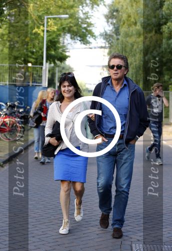 Amsterdam 18 augustus 2013
Robert en Roos ten Brink op weg naar de parade.
Peter Smulders bv