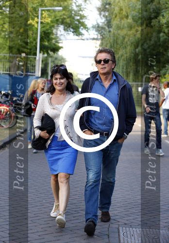 Amsterdam 18 augustus 2013
Robert en Roos ten Brink op weg naar de parade.
Peter Smulders bv