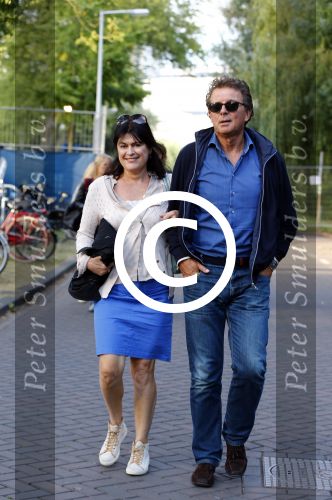 Amsterdam 18 augustus 2013
Robert en Roos ten Brink op weg naar de parade.
Peter Smulders bv