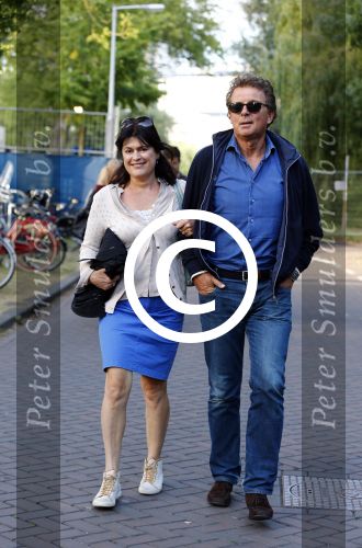 Amsterdam 18 augustus 2013
Robert en Roos ten Brink op weg naar de parade.
Peter Smulders bv