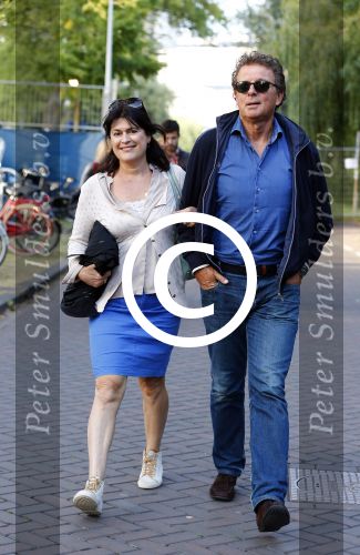 Amsterdam 18 augustus 2013
Robert en Roos ten Brink op weg naar de parade.
Peter Smulders bv