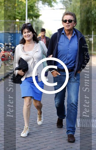 Amsterdam 18 augustus 2013
Robert en Roos ten Brink op weg naar de parade.
Peter Smulders bv