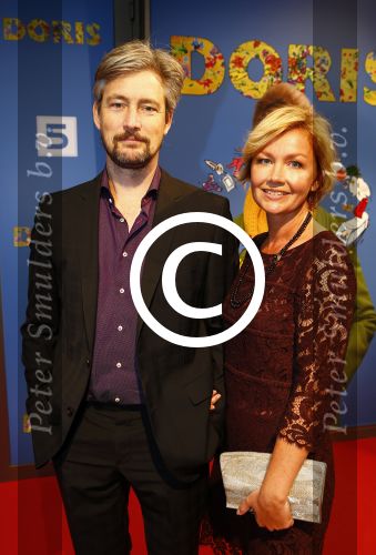 Amsterdam 2 september 2013
Premiere net 5 serie Doris in het nieuwe de la mar theater
Roos Ouwenhand met man