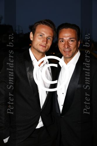 Scheveningen 9 september 2013
Premiere Smoorverliefd in het circustheater.
Spiros met zijn personal trainer