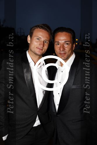 Scheveningen 9 september 2013
Premiere Smoorverliefd in het circustheater.
Spiros met zijn personal trainer