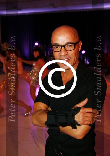 Amsterdam 21 augustus 2013
Ellen ten Damme bij repetities stiletto 2 in de focus studio\'s.Haar vriend Danny Ellinger maakt foto\'s. Stanley Burleson
Peter Smulders bv