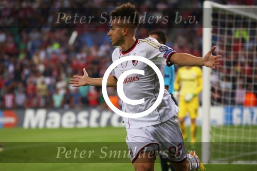 Eindhoven, 20 Augustus 2013
3e Voorronde CL PSV-AC Milan, eindstand 1-1
Stephan El Shaarawy
Foto Peter Smulders BV