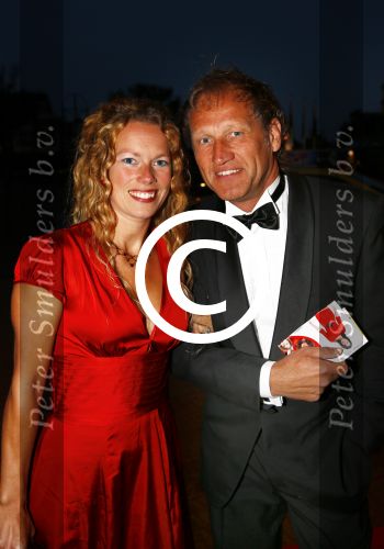 Scheveningen 9 september 2013
Premiere Smoorverliefd in het circustheater.
Steven de Jong met zijn vrouw