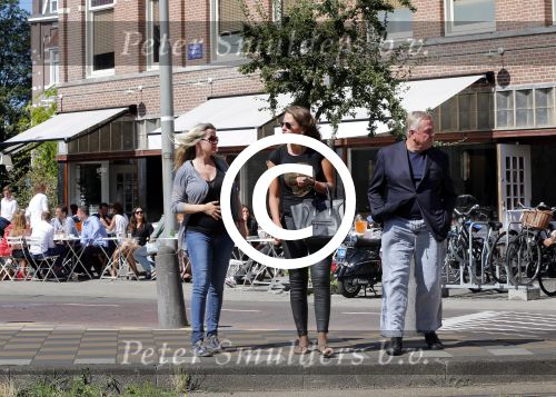 Amsterdam 14 augustus 2013
Harry Mens met zijn zwangere dochter Suze en dochter Sarah.
Peter Smulders bv