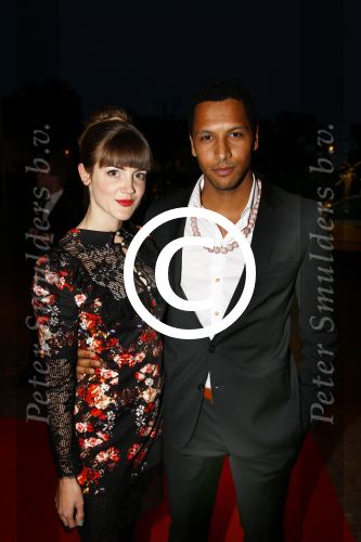 Scheveningen 9 september 2013
Premiere Smoorverliefd in het circustheater.
Tarikh Janssen met ...