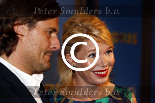 Amsterdam 2 september 2013
Premiere net 5 serie Doris in het nieuwe de la mar theater.
Tjitske Reidinga met man Vincent Croiset