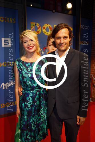 Amsterdam 2 september 2013
Premiere net 5 serie Doris in het nieuwe de la mar theater.
Tjitske Reidinga met man Vincent Croiset