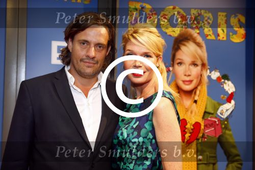 Amsterdam 2 september 2013
Premiere net 5 serie Doris in het nieuwe de la mar theater.
Tjitske Reidinga met man Vincent Croiset
