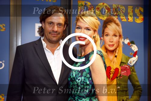 Amsterdam 2 september 2013
Premiere net 5 serie Doris in het nieuwe de la mar theater.
Tjitske Reidinga met man Vincent Croiset