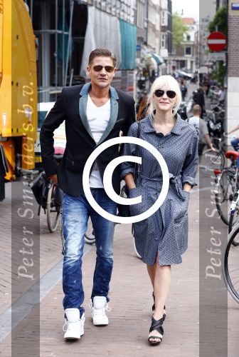 Amsterdam 6 september 2013
Presentatie Cast hartenstrat. Tygo Gernandt met Stacey Rookhuizen