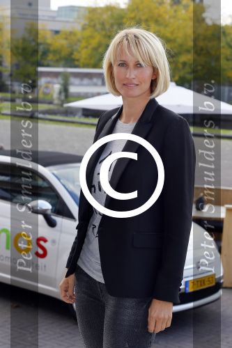 Amsterdam 11 september 2014
Talkies lunch in de Oyster bar in het olympisch stadion. Anouk Smulders